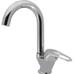 GMS Lale Mix Baston Kuğu Lavabo Musluk Bataryası LA201